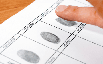 Image of fingerprints.