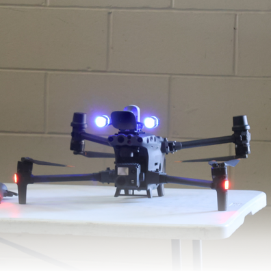 Picture of Mount Pleasant Police Department drone.